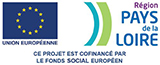 Logo Union européenne & Région Pays de la Loire