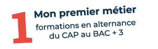 Mon premier métier | formations en alternance du CAP au BAC + 3