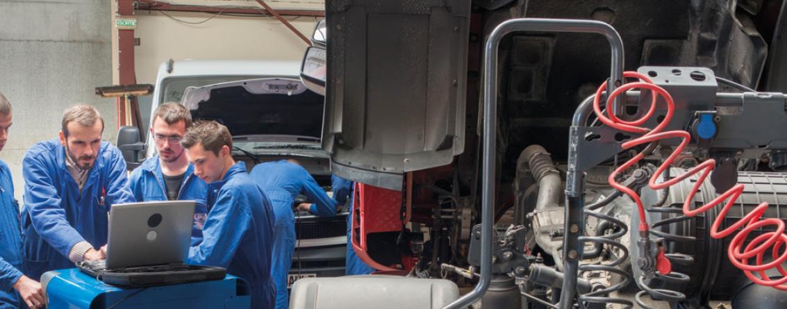 Le métier de Mécanicien/Technicien Véhicules Transport Routier